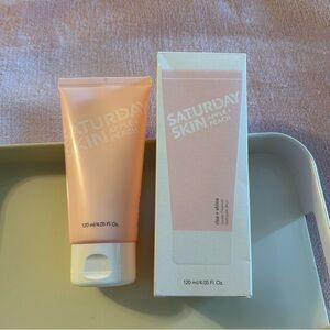 Saturday Skin Rise + Shine gentle cleanser apple and peach 4.05 fl oz